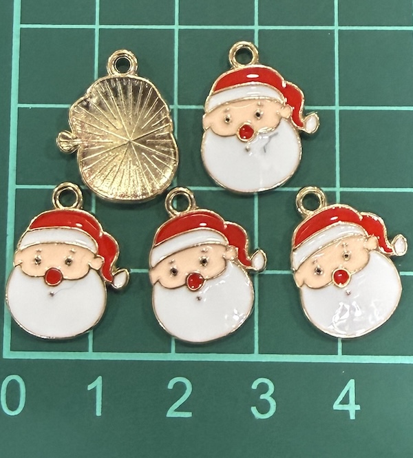 Charm Santa Face